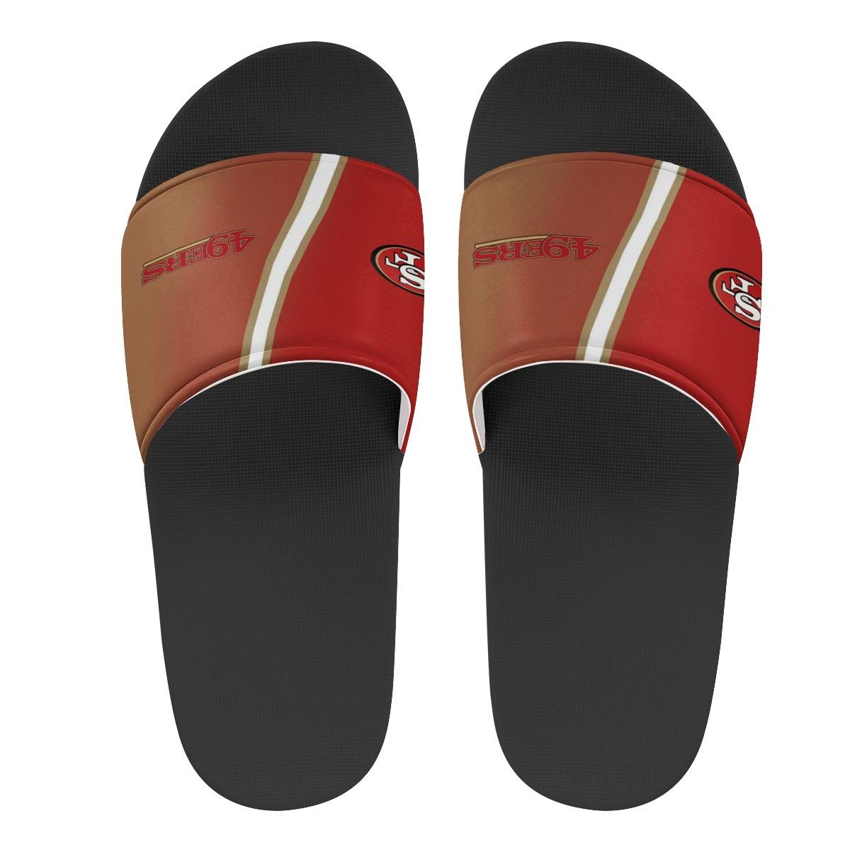 Women's San Francisco 49ers Flip Flops 003 Women's San Francisco 49ers Flip Flops 003